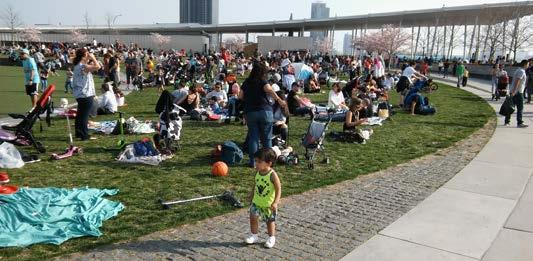 recreational space Long Island City is ranked with the 43