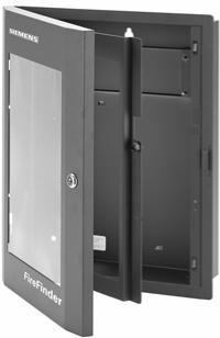 FireFinder XLS Components (cont. d) No card cages, power supplies or bulk amplifiers can be mounted in a given Model REMBOX-series enclosure due to their smaller depth.