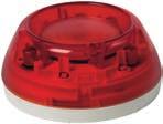 Addressable fire peripherals Alarm equipment Alarm sounders alarm sounders with supplementary optical indication DS R Alarm sounder with supplementary optical indication red Acoustic alarming in case
