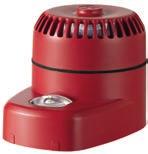Conventional alarm equipment Alarm sounder beacons RoLP-LX-RR Sounder beacon with red housing and red ash color Sounder beacon for use where low current consumption is a key consideration.