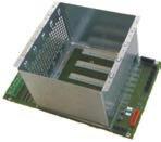 Spare parts ire control panels C x and operating terminals printers Card cage slots CA A Use only as a spare part.