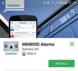 Cerberus Mobile Cerberus DMS Mobile MM8000 Alarms With Cerberus Mobile, customers can access their Cerberus PRO fire protection system using a mobile device.