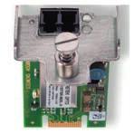 V A thernet odule Ethernet module 2002 A1 provides one multi mode MM fiber optic output for distances of up to 4km.