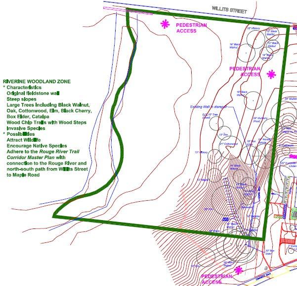 Existing conditions and analysis of the Riverine/Woodland Zone I m so inspired by our board s