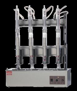 Series extraction devices - with water bath for highly flammable solvents includes glassware and connection tubes Make Item description Extractor content ml Item no.