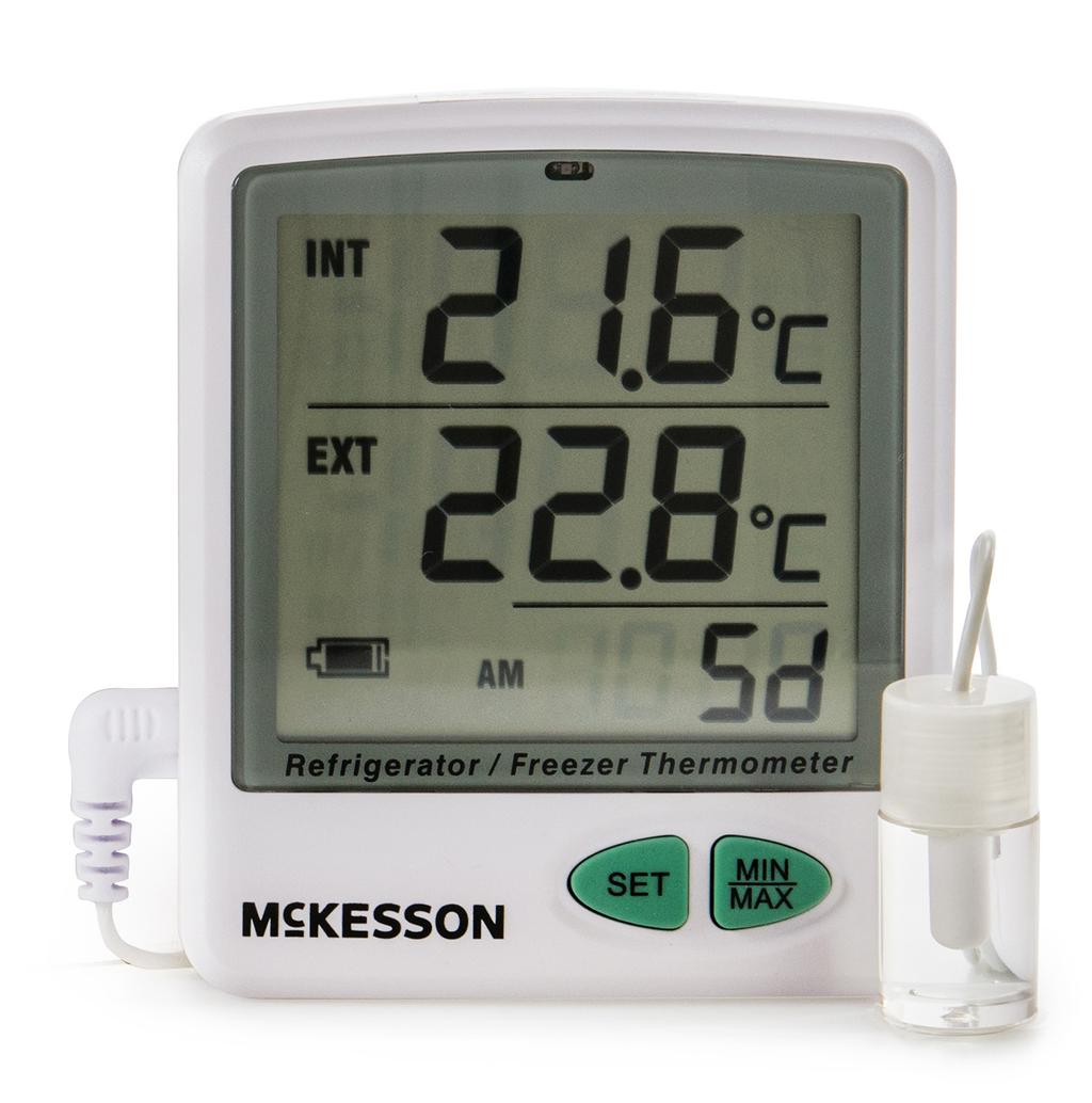 The McKesson data logger thermometer is designed to meet today s CDC and VFC requirements for vaccine storage and monitoring.