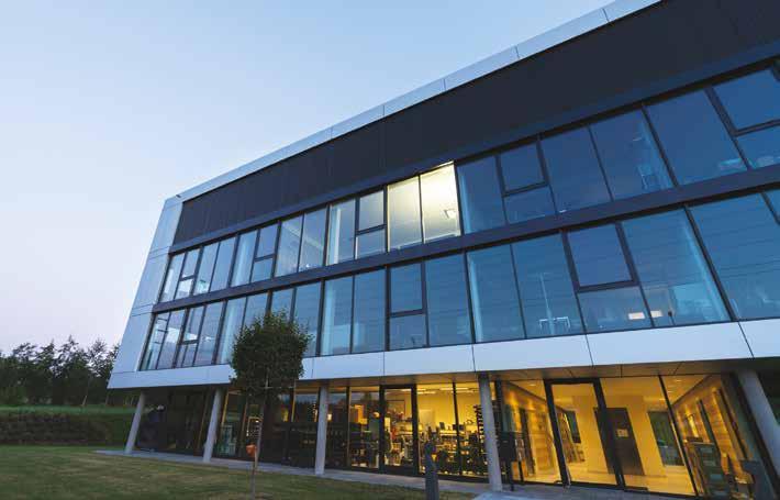 NEW HQ BUILDING FOR CONTRINEX Contrinex Headquarters, Switzerland In August, sensor manufacturer Contrinex opened a new Swiss head office for