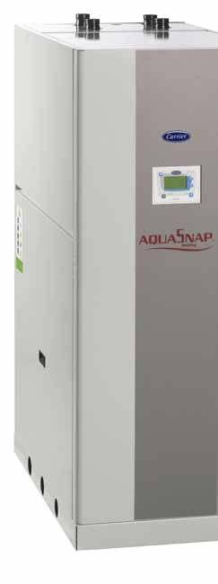 Don t choose between performance and compactness Adapt the solution to your needs n 65 C leaving water temperature (LWT) Unit can produce hot water from 20 to 65 C suitable for any terminal unit