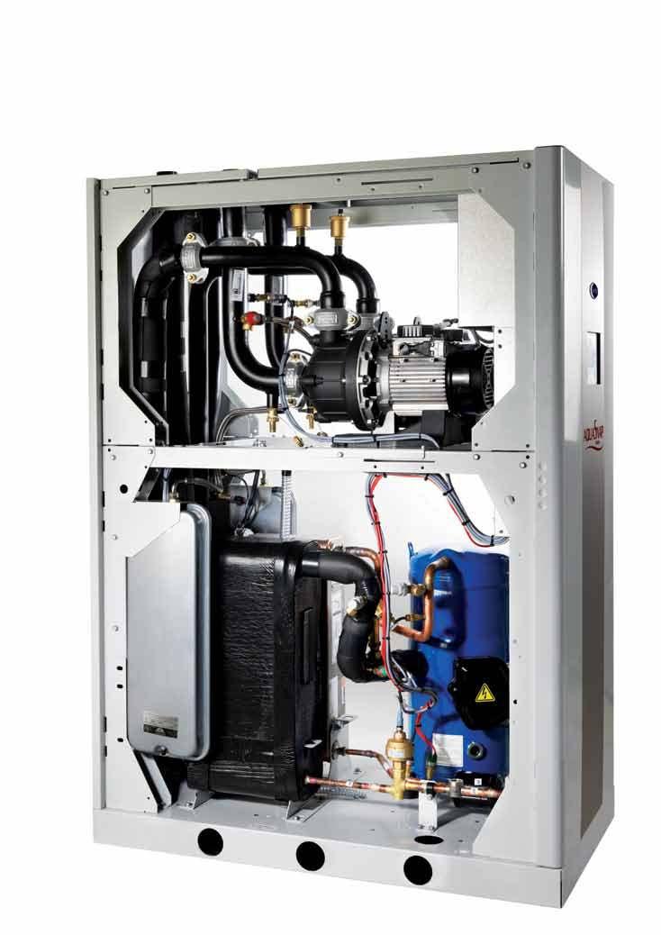 HEATING SOLUTIONS Save money n High performances Among the best coefficient of performance in the market, up to 5.49 COP, the 61WG offers one of the most cost-saving solutions.