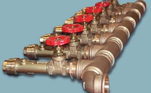 Supplies DELTATHERM manifold DELTATHERM offers different kinds of manifolds, as standard.