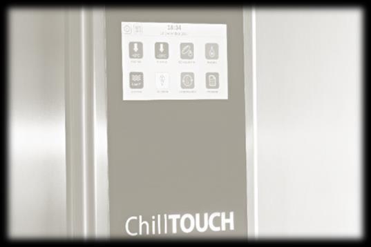 Multifunction Blast Chiller ChillTOUCH Series UTILITIES and TECHNICAL