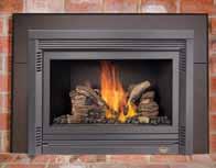 to accommodate the size variance between the insert face and the size of your existing fireplace opening.