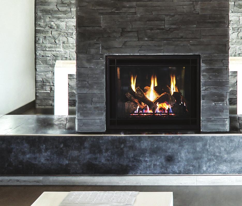 The Viewpoint Series Direct Vent Fireplaces View p int Series by Stellar