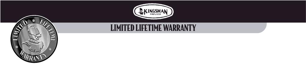 This Limited Lifetime Warranty applies only while the unit remains at the site of the original installation and only if the unit is installed inside the continental United States, Alaska, Hawaii, and