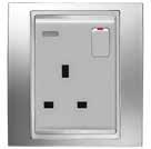 Backlit switched socket-outlet SIGNAL TAKE-OFF Wide range of devices for take-off of any type of signal: TV and SAT, telephone and