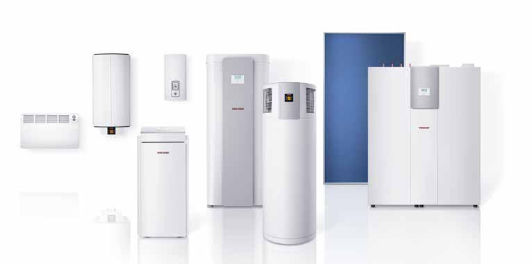 Direct heaters 02 03 STIEBEL ELTRON is full of energy Electricity the energy source of the future As a family company driven by innovation, throughout product development and manufacture we maintain