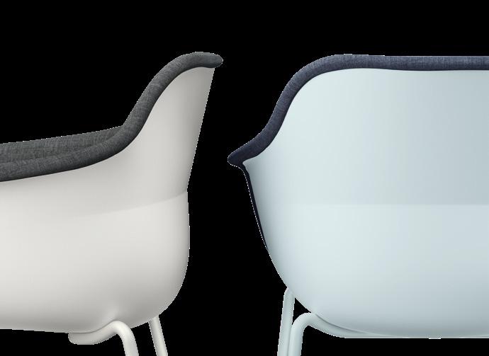 NEW PRODUCTS 2018 43 With this chair, we top this even more: Or, to put it