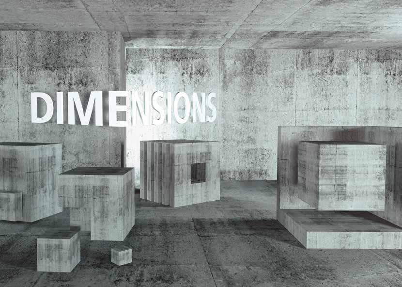 8 Dimensions DIMENSIONS BY WALDNER THE ALL-IN-ONE SOLUTION FOR CONVERTIBLE ROOMS DIMENSIONS provides you with the technical infrastructure you need to quickly convert rooms.