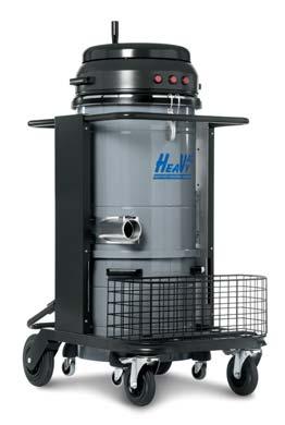 Depending on your particular suction requirements, you can choose a model with 30 or 50 liters capacity tank.