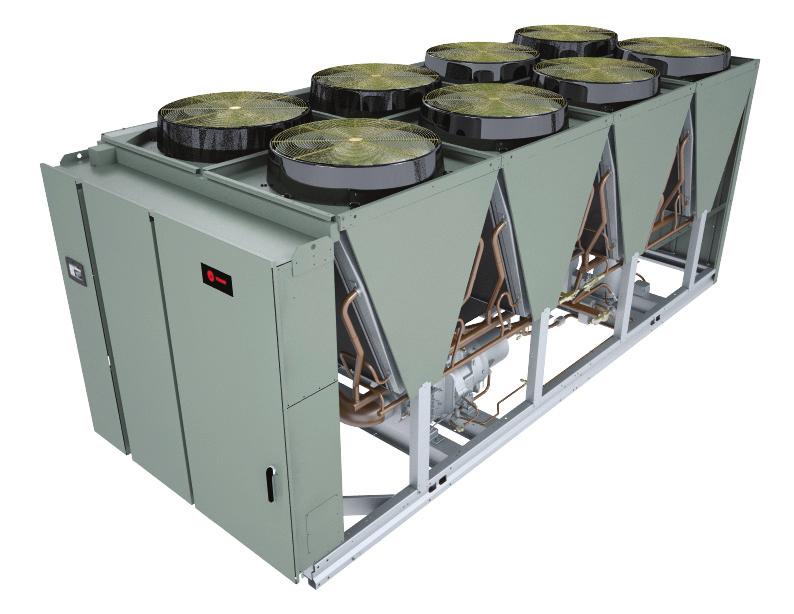 General Information Unit Description The 150-300 ton Stealth units are helical-rotary type, aircooled liquid chillers designed for installation outdoors.