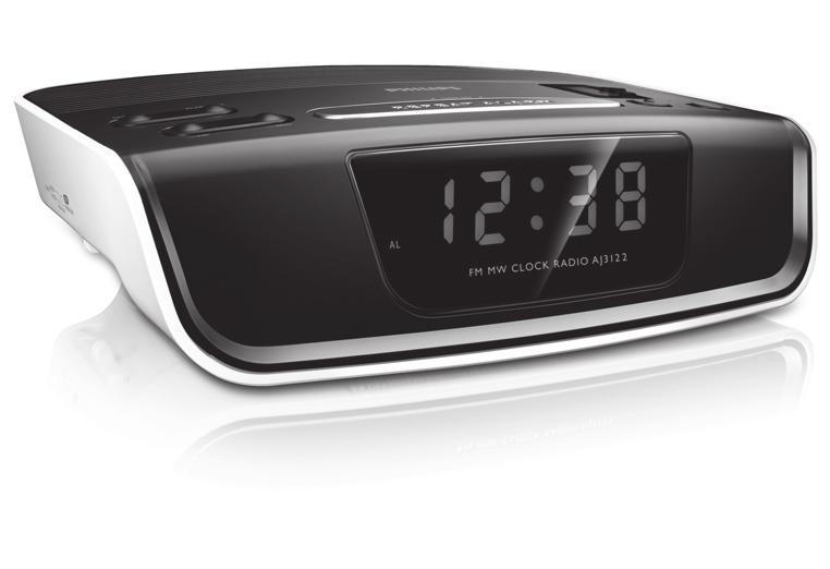 Clock Radio AJ3122 Register your product and