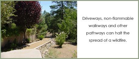 FireWise Community Driveways, non- flammable