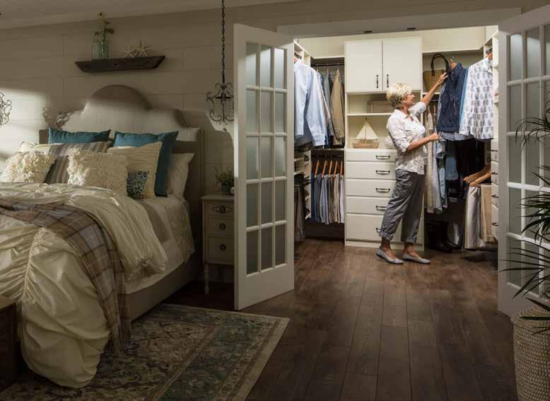 Closet: Walk-In Imagine his and her zones in the master suite with ample room for all of your hanging clothes,