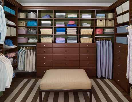 With a wide choice of appealing colors, styles, and accessories, it s easy to create a closet that blends