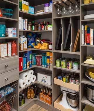 Pantry Create a beautiful kitchen pantry that enhances your everyday cooking and entertaining.