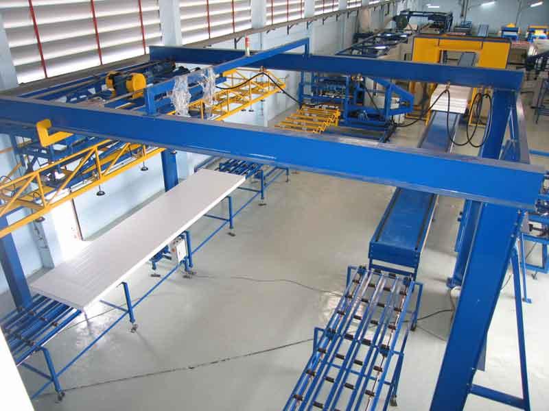 Proposal and Specification for the supply of continuous Caterpillar Laminating Press to manufacture insulated Wall and DPR Roof panels from Mineral Wool and Expanded Polystyrene (EPS) and PIR/PUR (PU