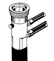 Chapter 2: Prerequisites Chapter 3: Getting Started To disconnect the hose-end coupling: 1. Turn off the hot water faucet. 2. Push the pressure relief button on the hose-end coupling to relieve the water pressure.