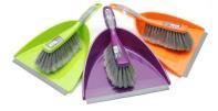 1103000 Dish Brush Mike plastic, with scrubbing edge, bristling Nylon, colours assorted plastic 12cm 4002625161230