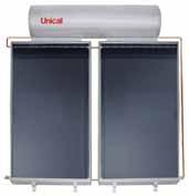 1 solar tank of 150 litres, glass lined at 80 C Connecting accessories: - Mounting frames - Wall mounted solar thermometer - Anti-freezing liquid SINGLE SUN Enamelled DOUBLE
