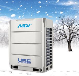 HIGH EFFICIENCY DC INVERTER COMPRESSOR MDV achieves the best energy efficiency class on the market: EER for cooling and COP for heating, by