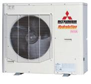 heating load up to 11 kw Split-box system for heating, hot water as required & cooling Building heating load up to 16.