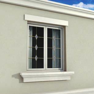 DECORATIVE WINDOW GRILLES - THE