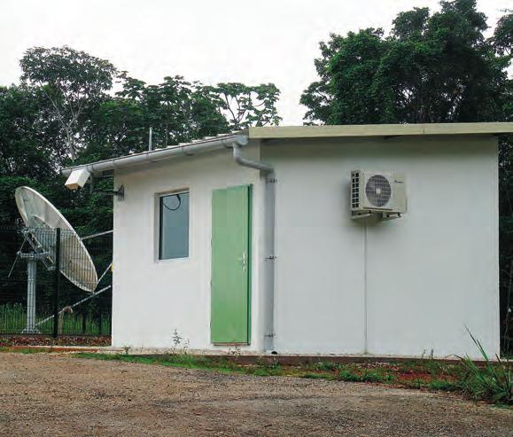 Auxiliary seismic station AS33, Montagne des Pères, French Guiana, which was certified in 2012.