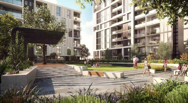 Savannah Courtyard Artist s Impression ENJOY EXCLUSIVE ACCESS TO CLUB-STYLE AMENITIES Forming a central green corridor through Savannah, the expansive landscaped courtyard offers a tranquil space for