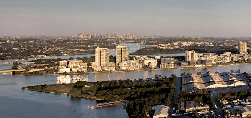 CONNECTED TO A GROWING COMMUNITY WENTWORTH POINT SYDNEY S NEW URBAN PRECINCT Wentworth Point has been designated one of only 8 urban activation precincts set aside for special investment in