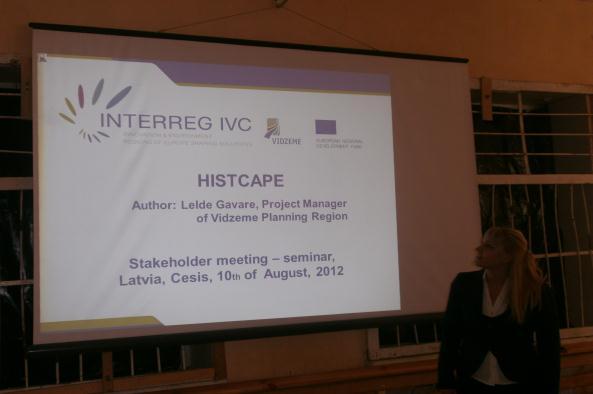 Main subject and aim of the meeting: information for the further activities in the project HISTCAPE; discussion on the good