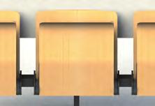 profiles with black fine structure Tabletop and cover made of off-white melamine resincoated chipboard Seat