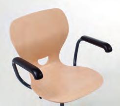 spring Seat colour: BE01 Star base size: 490 / 617 mm / castors Upholstery fabric: ST01 ST03 Gas spring anti-rotation device Foot ring Seat height 2 5 (310 420 mm) 5 7 (395 525 mm) / 465 665