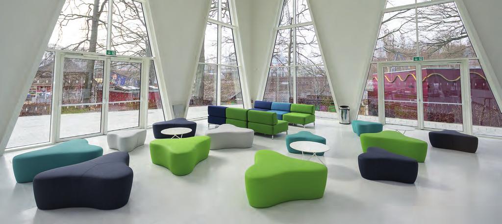 LUIS lounge units Be creative. The colourful LUIS upholstered furniture invites you to take a seat, stretch out or unwind.