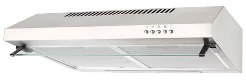 STANDARD HOODS MADRID SERIES HH-ST90 Cat. No. 536.80.103 Material: Stainless steel Lighting system: 2 x Incandescent lamps 40W Suction power 600 m3/h Push buttons Price: 12,500.- Special: 6,990.