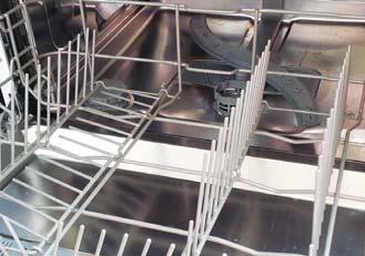 DISHWASHER REFRIGERATOR THE FILTER SYSTEM Three layers of filter systems ensure that even with highly