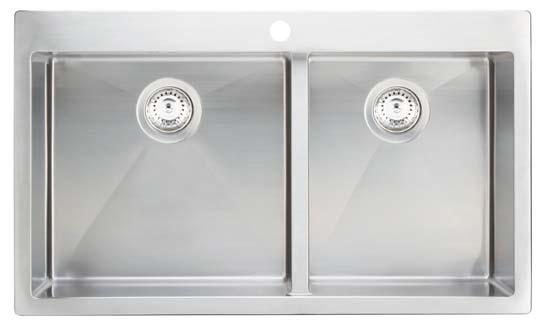 - Special: 11,500.- KITCHEN SINKS WITHOUT HOLE Cat. No. 567.40.