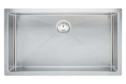 - KITCHEN SINKS Cat. No. 567.43.050 Stainless steel satin Bowl depth 200/200 mm Product dimension: 860 x 470 mm Built-in dimension: 800 x 410 mm Price: 16,500.- Special: 14,500.