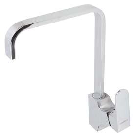 0 l/min Material: Brass chrome plated polished Cold water tap for counter Flow limiter: 6.