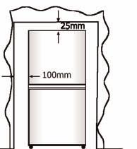 Installing Your Appliance 4 Before you start This appliance must stand vertically on a flat, even surface, to level the appliance use the leveling feet by turning them until the appliance is as level