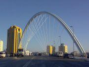 Astana Arch Bridge Strain gages!